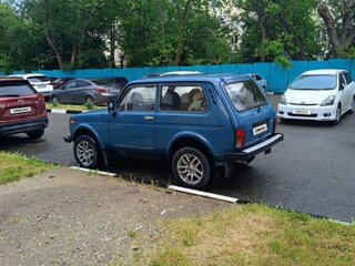 2008 Lada (ВАЗ) 2121 (4x4) I Рестайлинг, синий, 650000 рублей, вид 1
