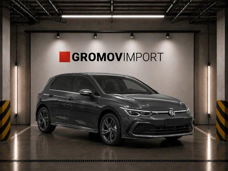 2022 Volkswagen Golf VIII, серый, 1899000 рублей, вид 3