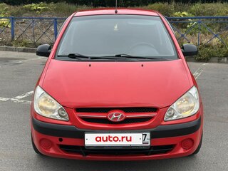2007 Hyundai Getz I Рестайлинг, красный, 315000 рублей, вид 3