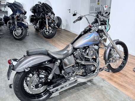 2014 Harley-Davidson Dyna Wide Glide, голубой, 1299000 рублей, вид 5