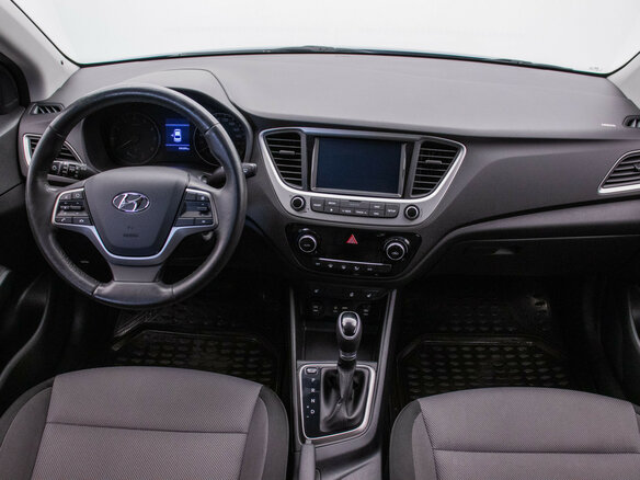 2017 Hyundai Solaris II, серый - вид 13