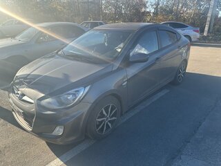 2012 Hyundai Solaris I, серый, 674000 рублей, вид 1
