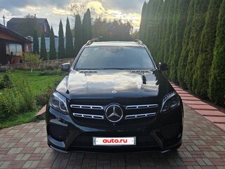 2018 Mercedes-Benz GLS 500 I (X166), чёрный, 4200000 рублей, вид 2