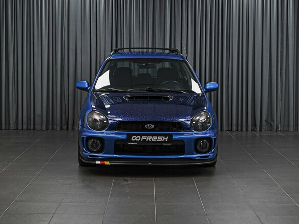 2002 Subaru Impreza WRX II, синий - вид 2