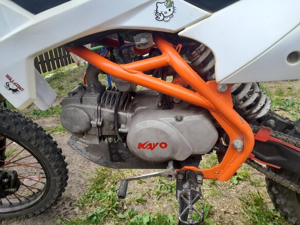 2020 Kayo Basic YX125, оранжевый, 60000 рублей - вид 3