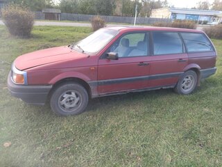 1990 Volkswagen Passat B3, красный, 120000 рублей, вид 1