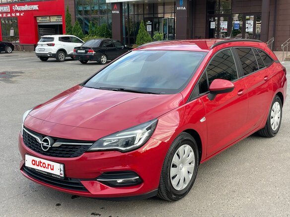 2020 Opel Astra K Рестайлинг, красный, 1240000 рублей - вид 7