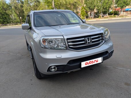 2013 Honda Pilot II Рестайлинг, серый, 1825000 рублей, вид 2