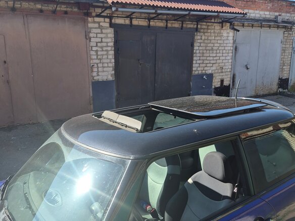 2003 Mini Hatch Cooper S I (R50), синий, 680000 рублей - вид 11