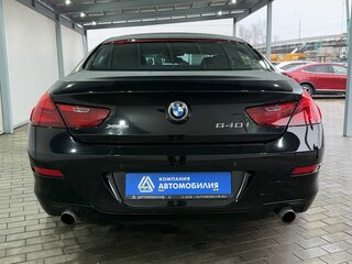 2013 BMW 6 серии Gran Coupe 640i xDrive III (F06/F13/F12), чёрный, 2899000 рублей, вид 4