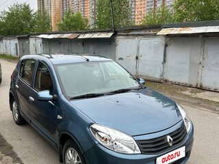 2013 Renault Sandero I, синий, 780000 рублей, вид 1