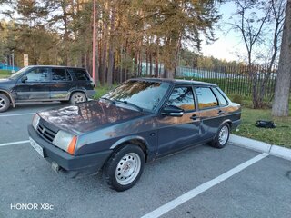2000 Lada (ВАЗ) 21099, фиолетовый, 132000 рублей, вид 2