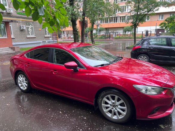 2015 Mazda 6 III (GJ) Рестайлинг, красный, 1670000 рублей - вид 10