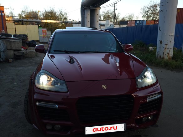 2008 Porsche Cayenne S I Рестайлинг (957), пурпурный, 1460000 рублей - вид 7