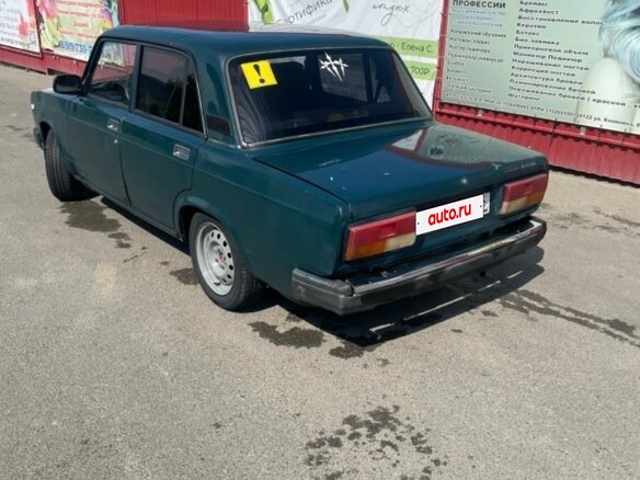 2005 Lada (ВАЗ) 2107, зелёный, 95000 рублей - вид 6