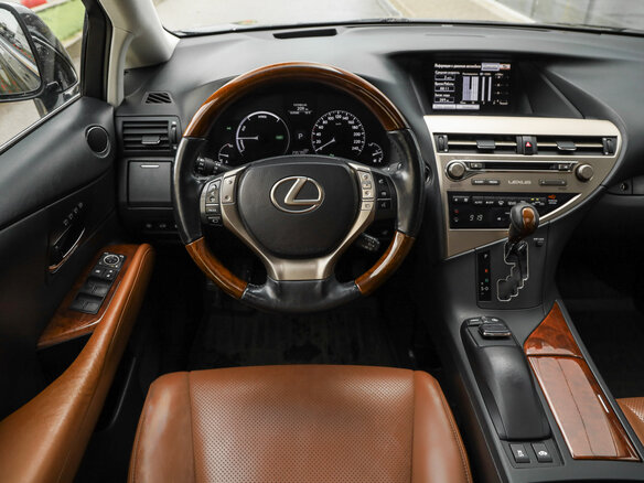 2014 Lexus RX 450h III Рестайлинг, чёрный, 2184761 рублей - вид 13