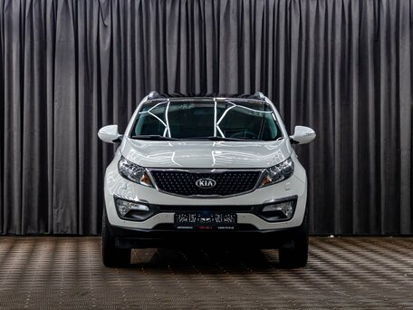 2014 Kia Sportage III Рестайлинг, белый, 1255000 рублей, вид 2
