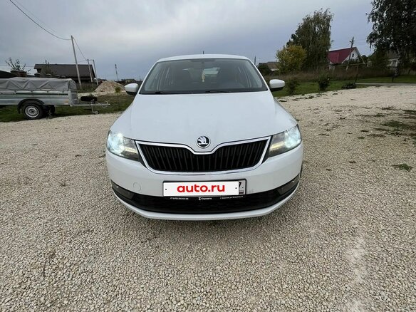 2019 Skoda Rapid I Рестайлинг, белый, 1295000 рублей - вид 7