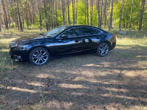 2018 Mazda 6 III (GJ) Рестайлинг, чёрный, 2350000 рублей - вид 5