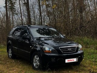 2008 Kia Sorento I Рестайлинг, чёрный, 870000 рублей, вид 2
