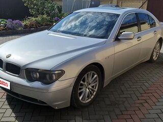 2002 BMW 7 серии 735i IV (E65/E66), серый, 590000 рублей, вид 2