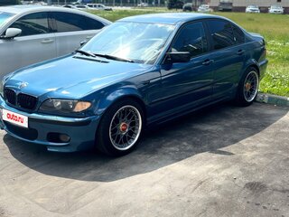 2003 BMW 3 серии 318i IV (E46) Рестайлинг, синий, 730000 рублей, вид 4