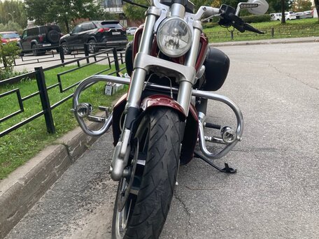2010 Harley-Davidson V-Rod Muscle, красный, 1300000 рублей, вид 4