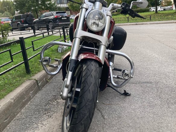 2010 Harley-Davidson V-Rod Muscle, красный, 1300000 рублей - вид 3