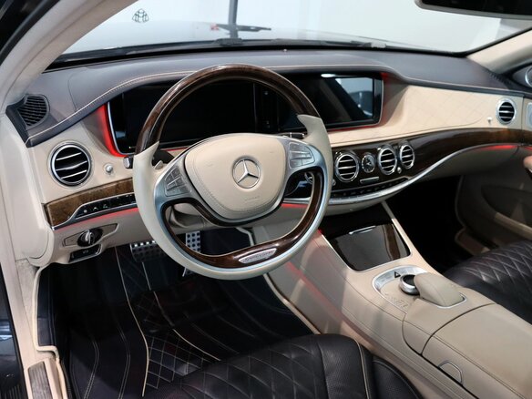 2014 Mercedes-Benz S-Класс 500 Long VI (W222, C217), чёрный, 2500000 рублей - вид 13