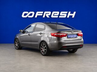 2014 Kia Rio 6-speed III, серый, 977077 рублей, вид 2