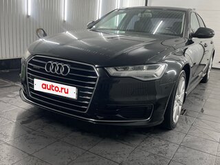 2016 Audi A6 IV (C7) Рестайлинг, чёрный, 3300000 рублей, вид 3