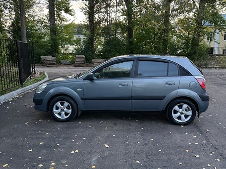 2009 Kia Rio II Рестайлинг, серый, 575000 рублей, вид 3