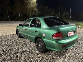 1998 Hyundai Accent I, зелёный, 89000 рублей, вид 2
