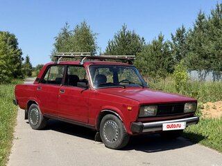 1993 Lada (ВАЗ) 2105, красный, 150000 рублей, вид 5