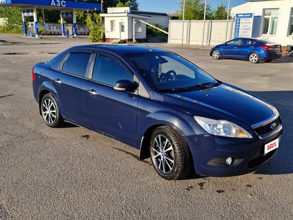 2011 Ford Focus II Рестайлинг, синий, 635000 рублей - вид 10