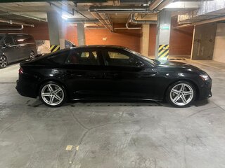 2022 Audi A5 Sportback 45 TFSI II (F5) Рестайлинг, чёрный, 3800000 рублей, вид 2