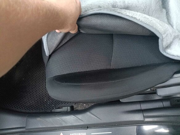 2012 Mitsubishi ASX I, чёрный - вид 8