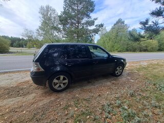 1998 Volkswagen Golf IV, чёрный, 225000 рублей, вид 3