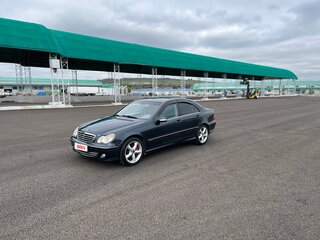 2005 Mercedes-Benz C-Класс 230 II (W203) Рестайлинг, синий, 730000 рублей, вид 2