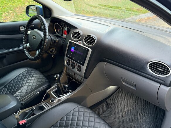 2008 Ford Focus II Рестайлинг, синий, 460000 рублей - вид 9