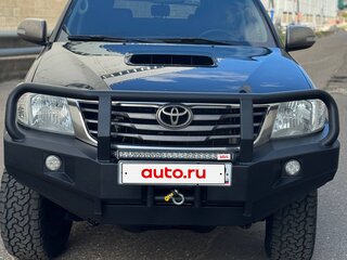 2014 Toyota Hilux VII Рестайлинг, чёрный, 2100000 рублей, вид 1