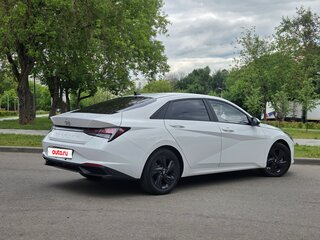2023 Hyundai Elantra VII (CN7), белый, 2500000 рублей, вид 4