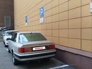 1992 Audi 100 IV (C4), серебристый, 250000 рублей, вид 3