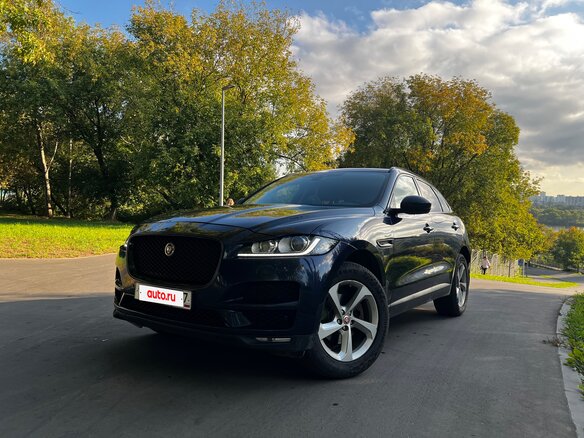 2019 Jaguar F-Pace I, синий, 2550000 рублей - вид 22