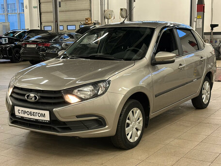 2022 Lada (ВАЗ) Granta I Рестайлинг, бежевый, 645000 рублей, вид 1