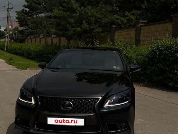 2012 Lexus LS 600h IV Рестайлинг 2, чёрный, 3050000 рублей - вид 10