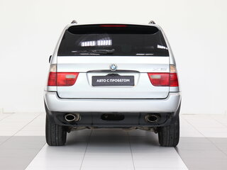 2002 BMW X5 3.0i I (E53), серебристый, 537000 рублей, вид 4