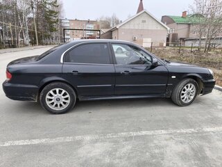 2007 Hyundai Sonata ТагАЗ IV (EF) Рестайлинг, чёрный, 385000 рублей, вид 2