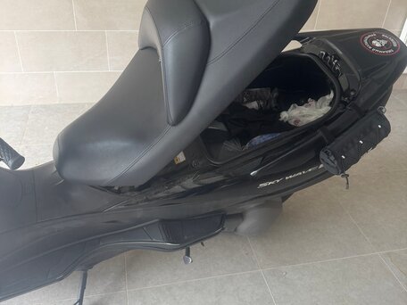 2007 Suzuki Burgman (SkyWave) 400, чёрный, 300000 рублей, вид 4