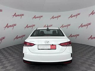 2022 Hyundai Solaris II Рестайлинг, белый, 1289000 рублей, вид 4
